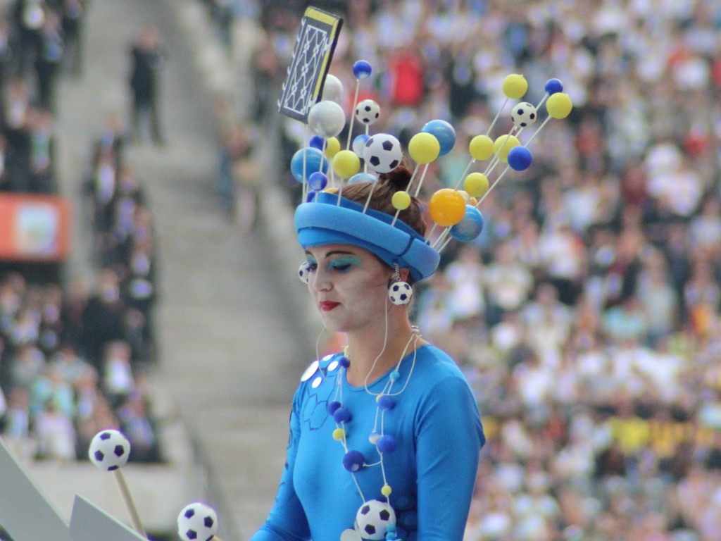 Deutschland 2011. Olympiastadio Berlin. Eröffnung Frauenfußball-Weltmeisterschaft. 