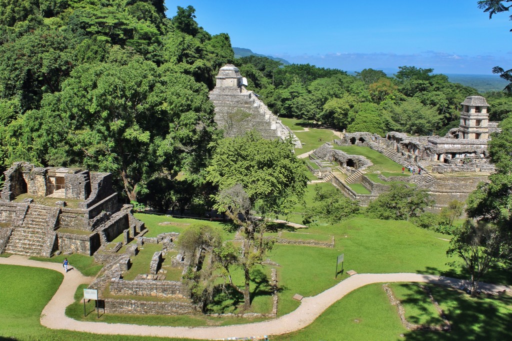 Mexiko 2014. Maya-Stadt Palenque.