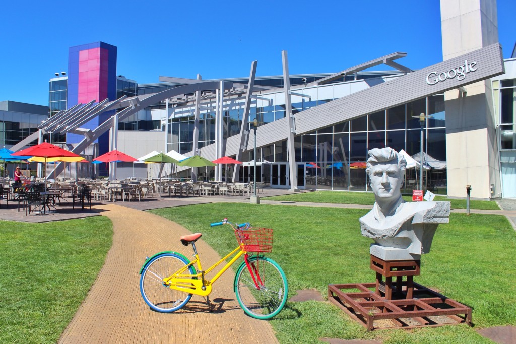 USA 2013. Mountain View, Googleplex.