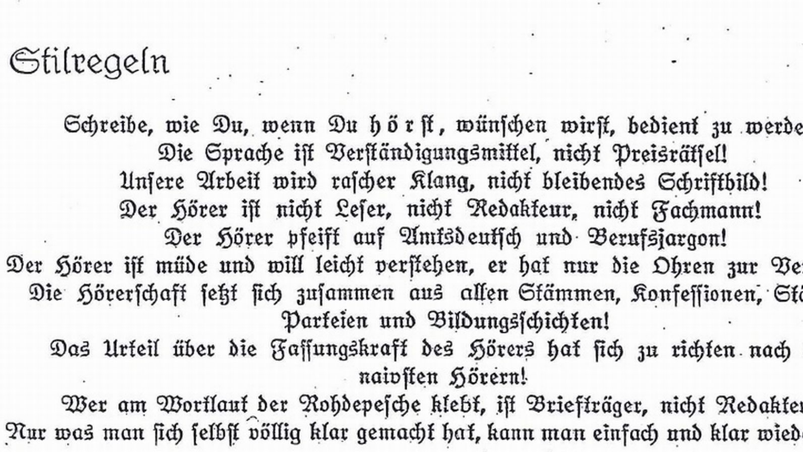Nachrichten-Geschichte
